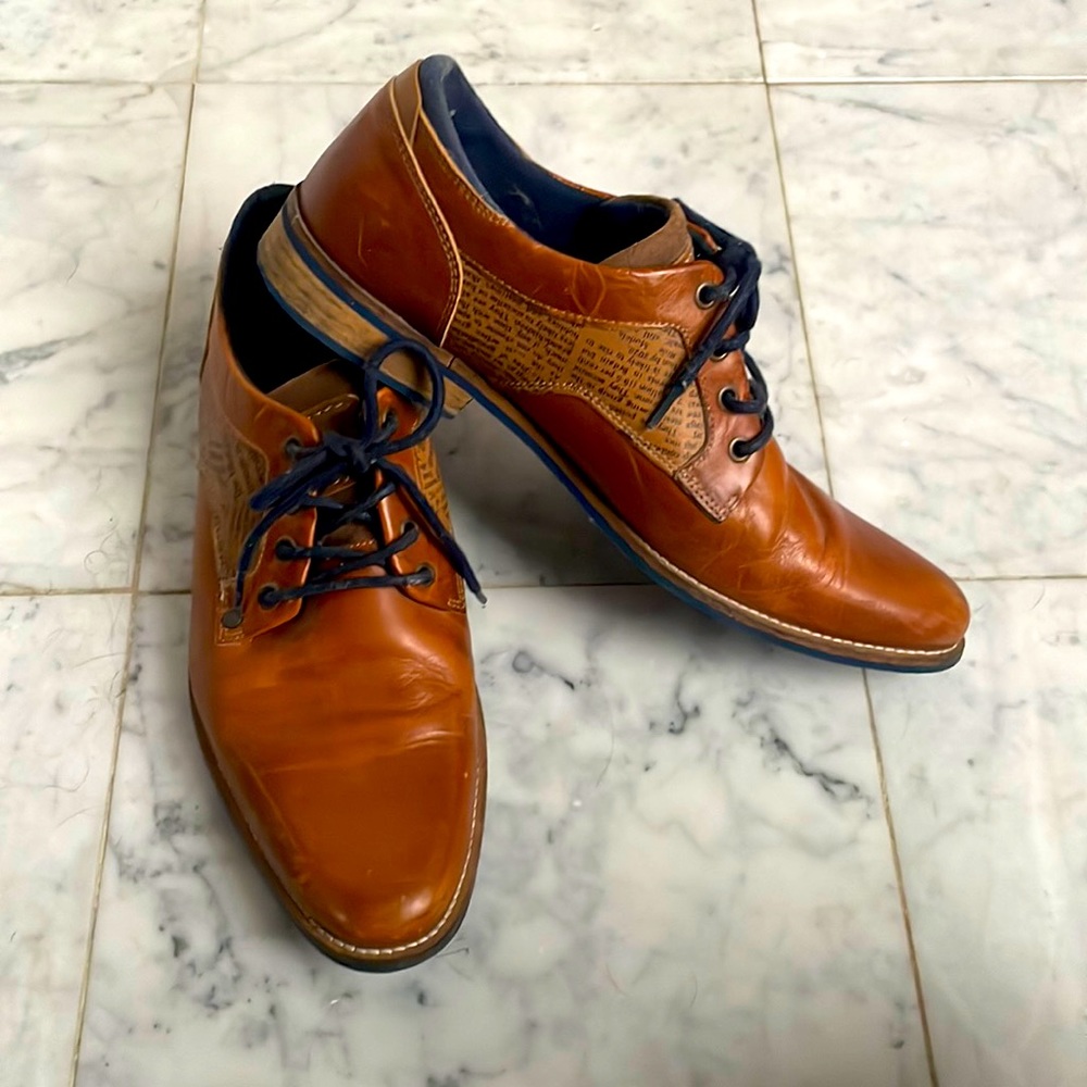 Bullboxer Men’s Leather Dress Shoes Size 12